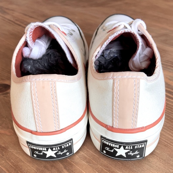 Converse CHUCK 70 OX Low “Sunblocked” White Egret Shimmer 9 - Picture 6 of 10